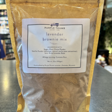 Purple Thumb Lavender Lavender Brownie Mix
