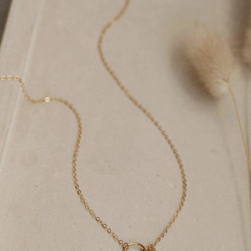 Hello Adorn Jewelry Hello Adorn - Tiny Links Necklace - Gold