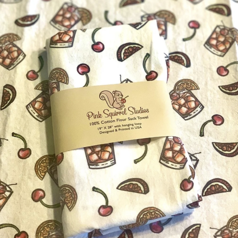 Old Fashioned Bar Towel