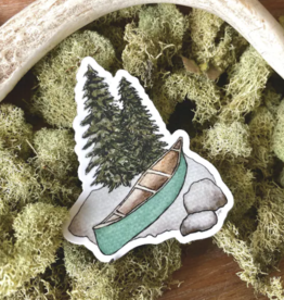 Canoe Sticker