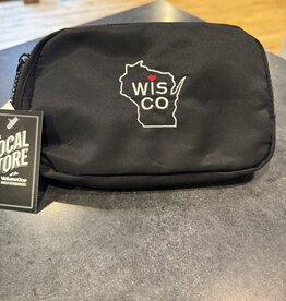 First & Foremost Black Wisco Fanny Pack