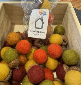 Wool Jamboree Wool Acorn (Pack of 5)