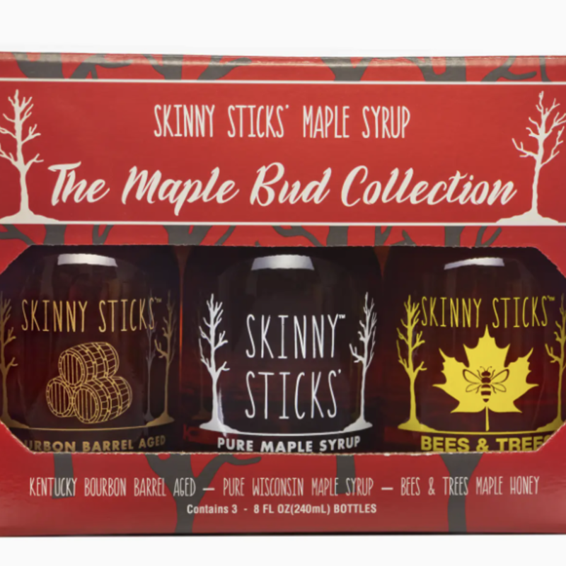 Skinny Sticks' Maple Syrup Maple Bud Collection - Variety Maple Syrup Pack