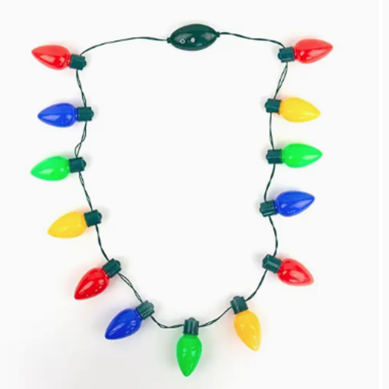 Gift Republic Festive Light Up Christmas Necklace