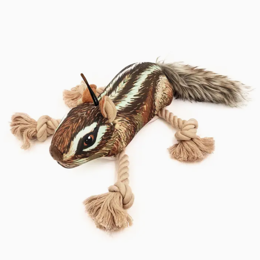 Steel Dog LLC Dog Toy - Roper Prairie Chipmunk