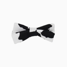 Fuzzbutt Boutique LLC Cow Print Bow Tie