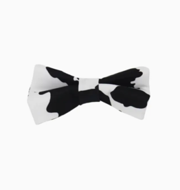 Fuzzbutt Boutique LLC Cow Print Bow Tie
