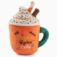 Haute Diggity Dog Dog Toy - Pupkin Spice Latte Mug