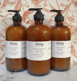 Wisconsin Candle Company Hand & Body Wash Saffron & Cedar