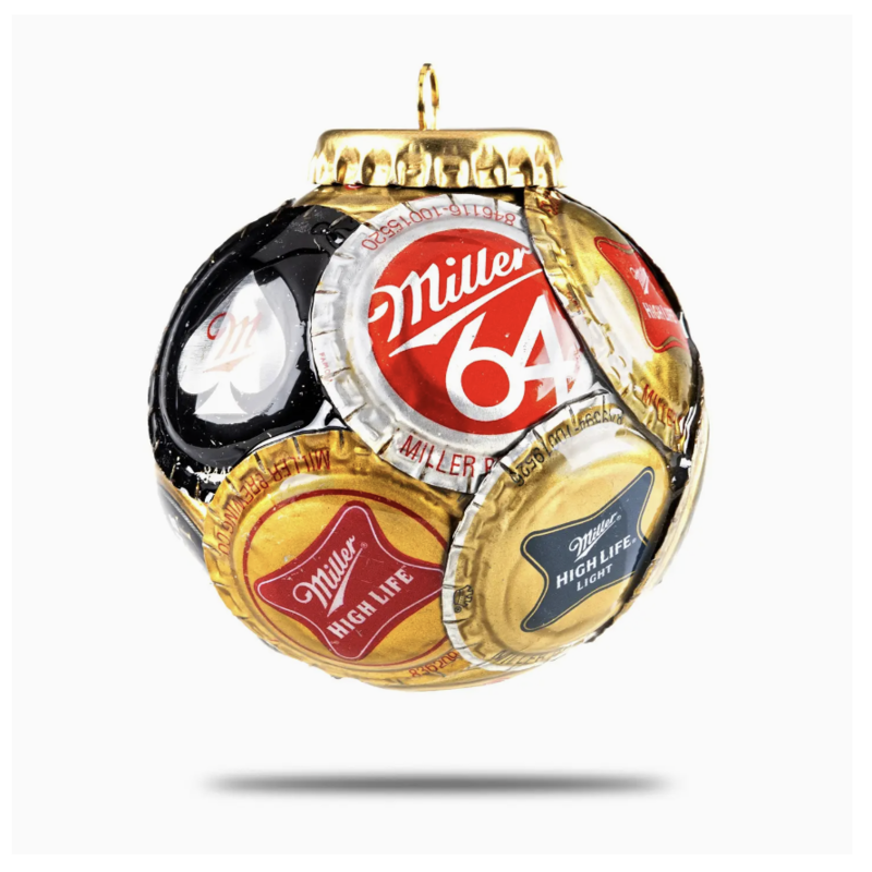 Kaps for Kids Miller Bottle Cap Ornament