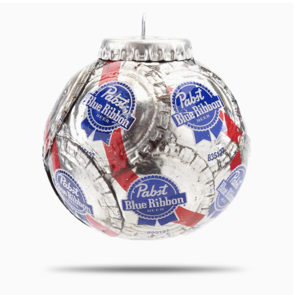 Kaps for Kids Pabst Blue Ribbon Bottle Cap Ornament