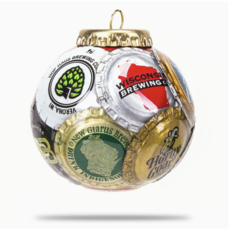 Kaps for Kids Wisconsin Beweries Bottle Cap Ornament