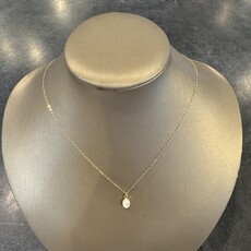 Token (Faire) Aurelia Mother of Pearl Pendant - 14k Gold Fill - 16"