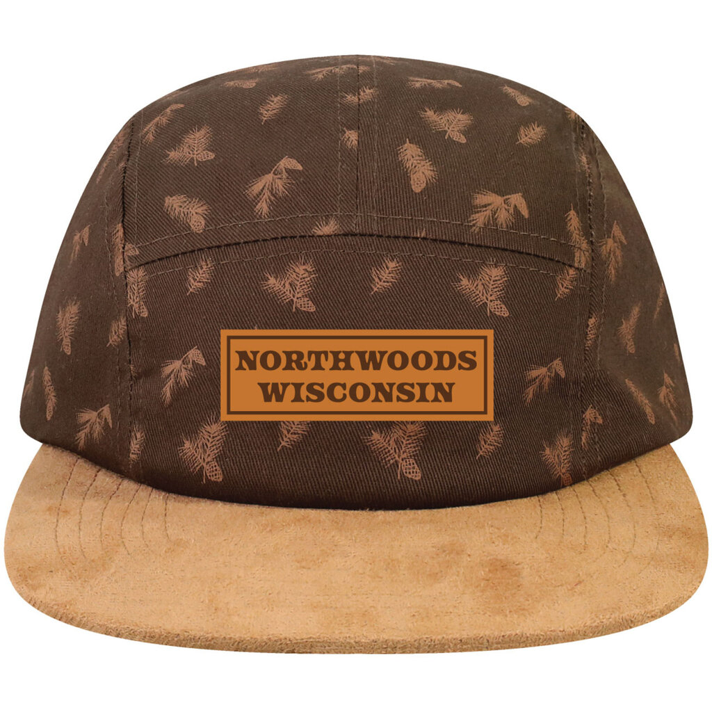 Locale Outdoor Northwoods Wisconsin Pine Cone Hat