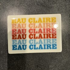 Volume One Magnet - Eau Claire (Yellow, Red, Blue)