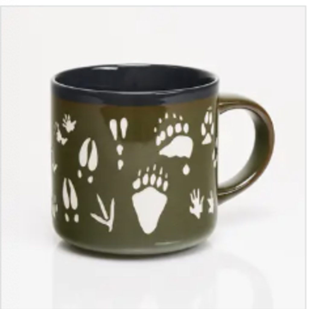 Animal Tracks Ceramic Mug