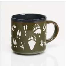 Animal Tracks Ceramic Mug