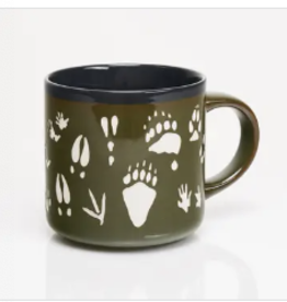 Animal Tracks Ceramic Mug