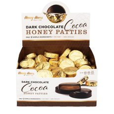 Dark Chocolate Cocoa Honey Patties - Single