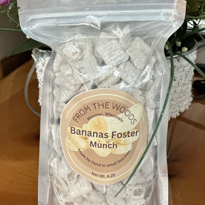 From the Woods Gourmet Snacks Banana Foster Munch