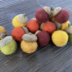 Wool Jamboree Wool Felt Loose Acorn