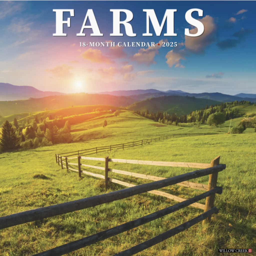 Farms 2025 Wall Calendar