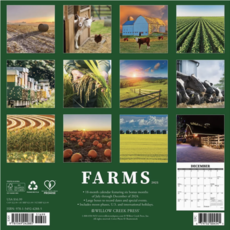 Farms 2025 Wall Calendar