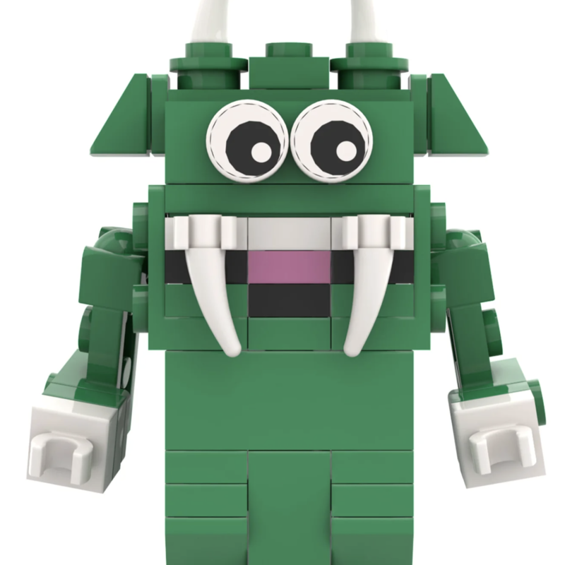 Northwoods Bricks Mini Hodag 75pc Brink Set