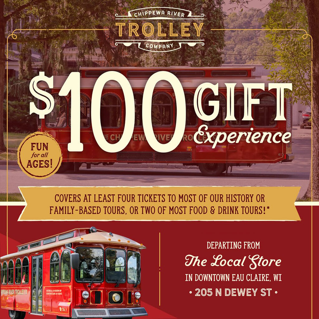 Volume One Chippewa River Trolley: Gift Experience $25, $50, $100