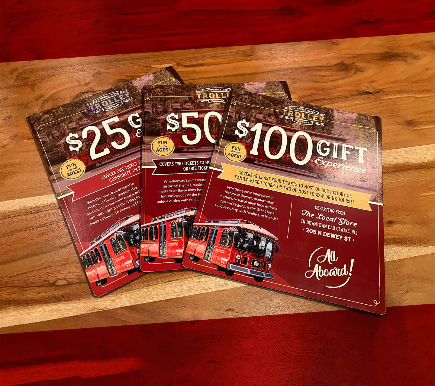 Chippewa River Trolley: Gift Experience - The Local Store