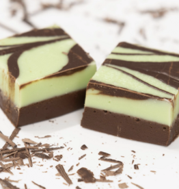 Valley Fudge and Candy Mint Chocolate Swirl Fudge Bar