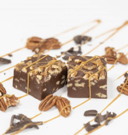 Valley Fudge and Candy Chocolate Caramel Pecan Fudge Bar