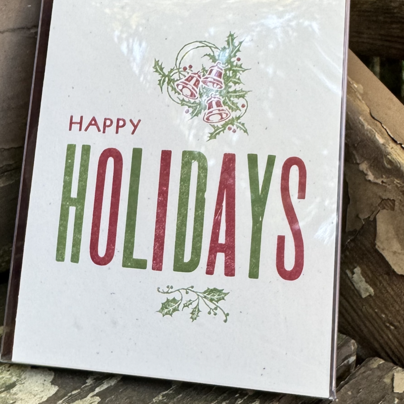 Happy Holidays Card Set