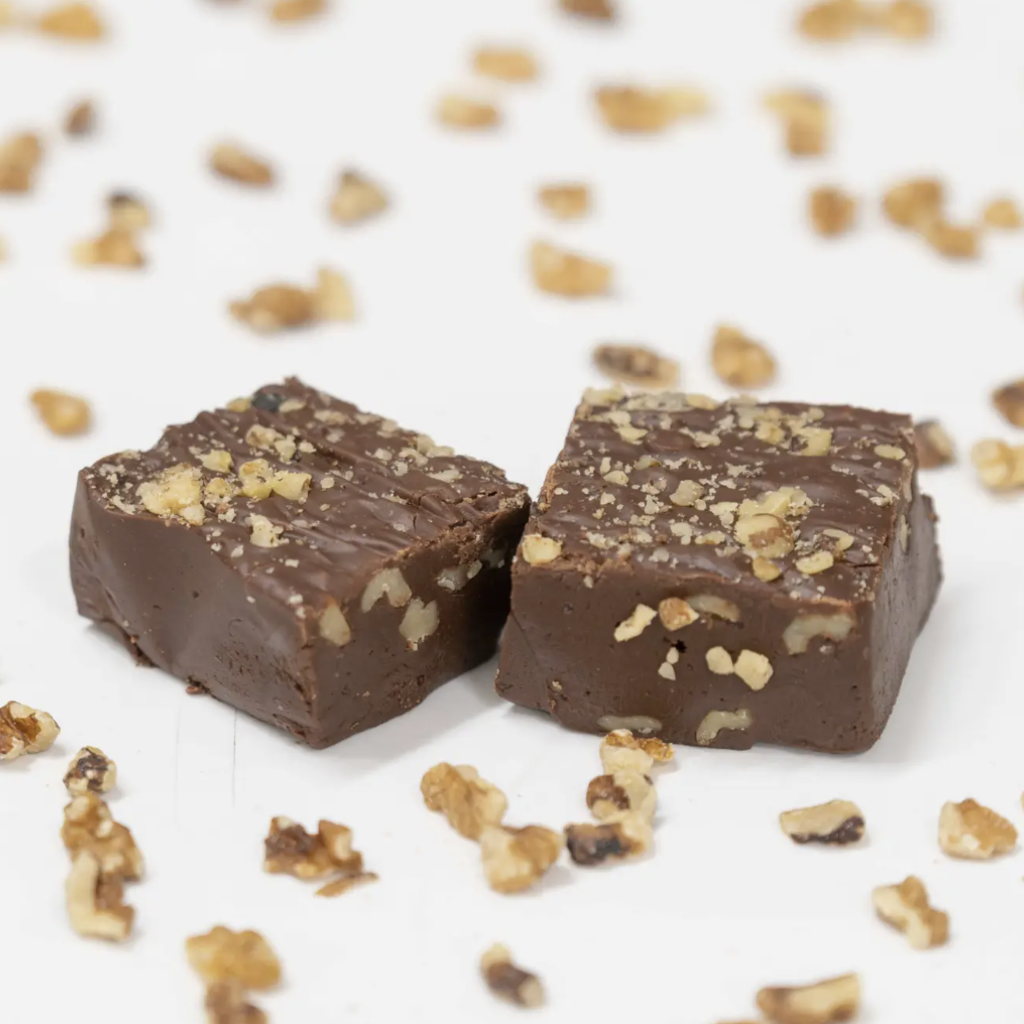 Valley Fudge and Candy Chocolate Walnut Fudge Bar