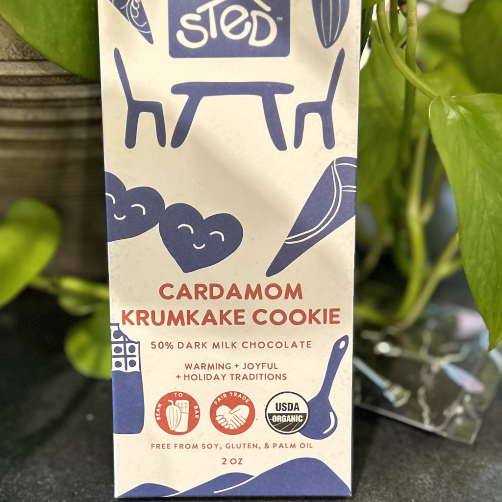 Sted Foods Sted - Cardamom Krumkake Cookie