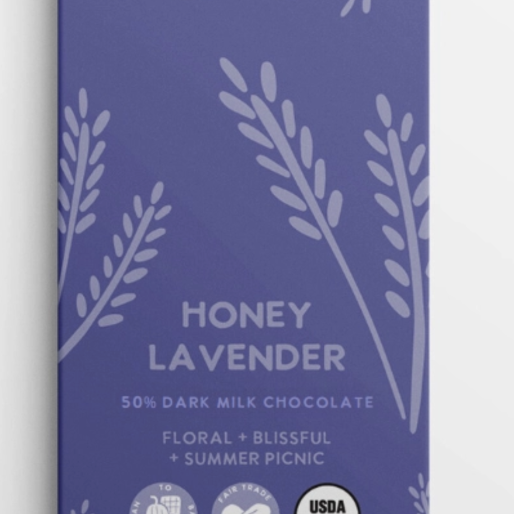 Sted Foods Sted - Mini Honey Lavender Chocolate Bar
