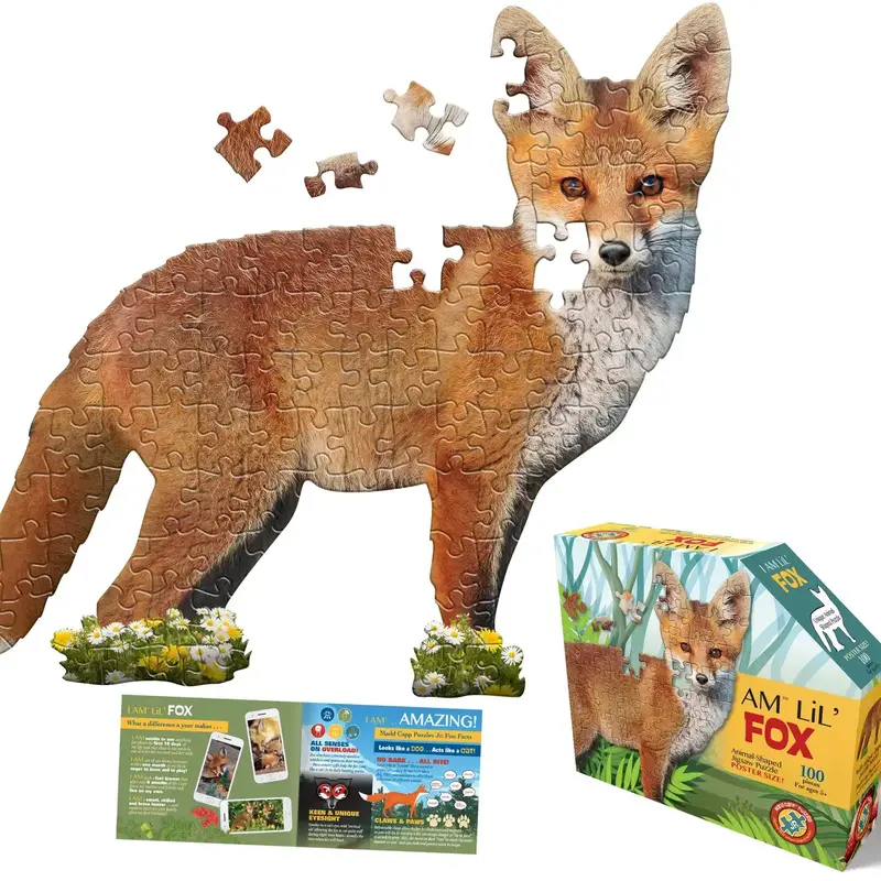 Madd Capp Games & Puzzles I Am Lil Fox 100 Piece Jigsaw Puzzle