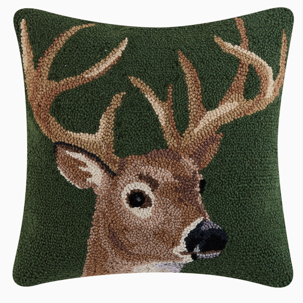 Peking Handicraft Deer Hook Pillow