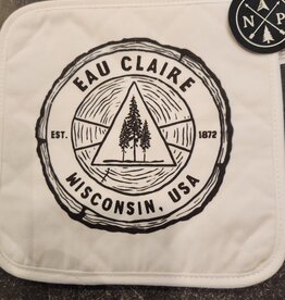 North & Pine Pot Holder - Tree Ring Eau Claire WI