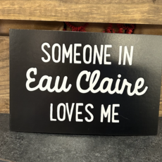 Rock Scissor Paper Someone In Eau Claire Loves Me - Postcard