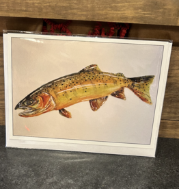 Amy Beidleman Cutthroat Trout Greeting Card