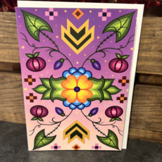 Bizaanide'ewin Beadwork & Supplies Assorted Greeting Card - Caitlin Newago