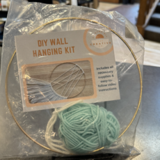 DIY Kit- Macrame Wall Hanging Kit W/ Hoop