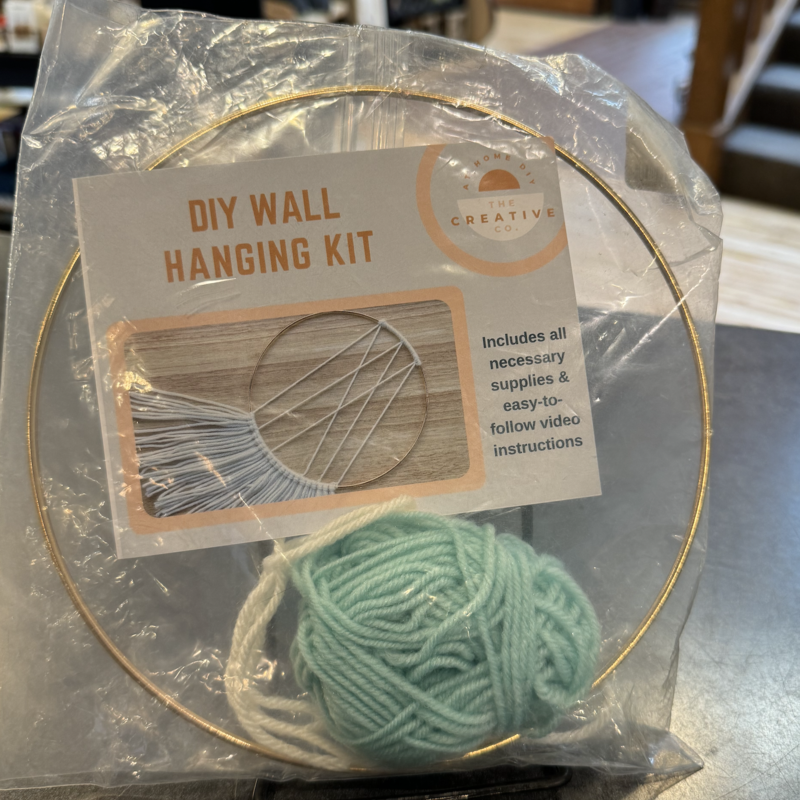 Brianna Cieslewicz DIY Kit- Macrame Wall Hanging Kit W/ Hoop