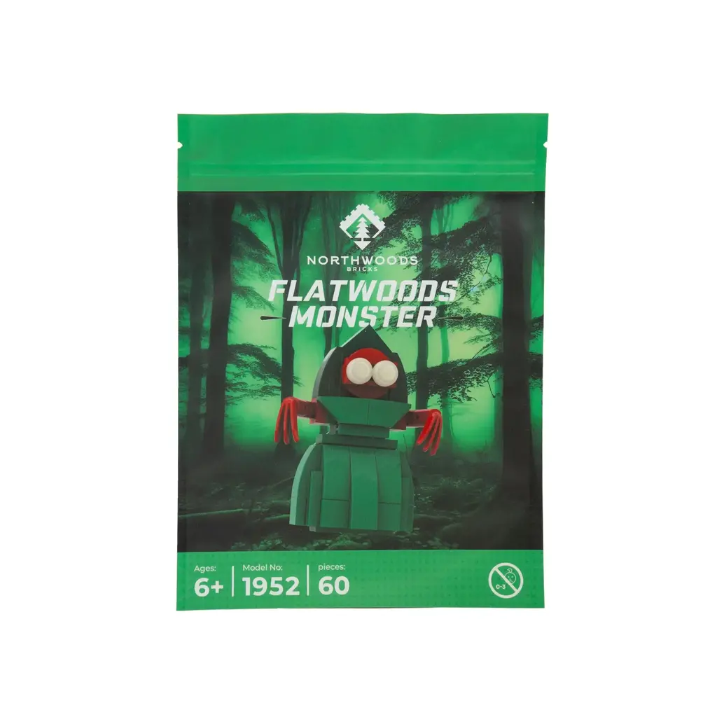 Northwoods Bricks Flatwoods Monster 60pc Brick Set