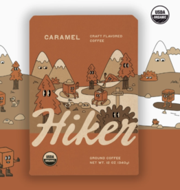 Hikers Brew Coffee Hiker - Caramel Ground Coffee - 12oz