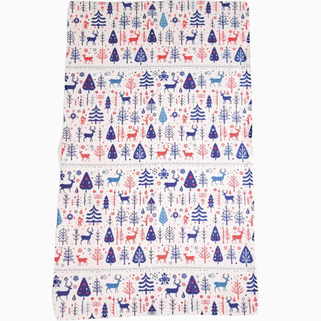 Driftless Studios Tea Towel - Nordic Christmas