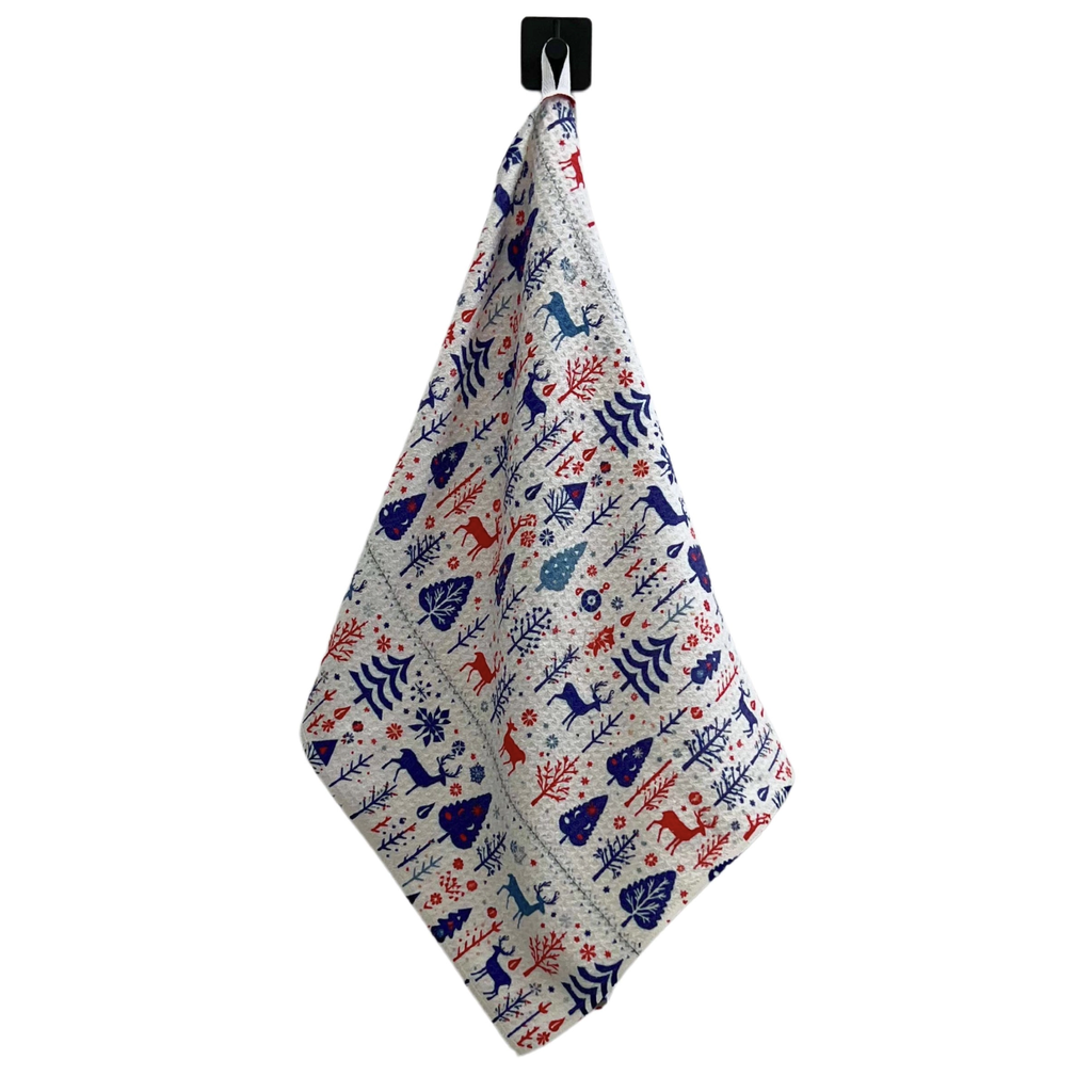 Driftless Studios Tea Towel - Nordic Christmas