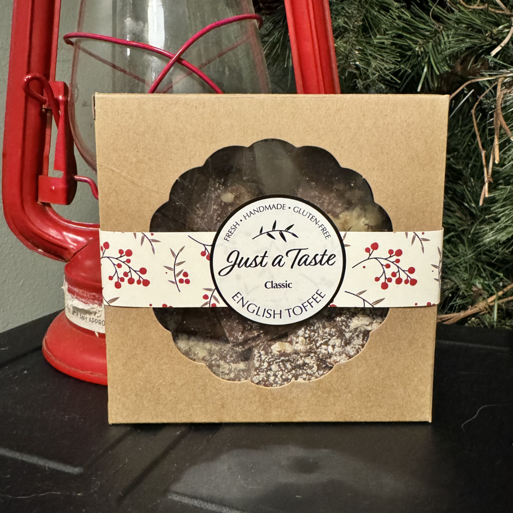 Just A Taste Classic Toffee Gift Box (Quarter Pound)