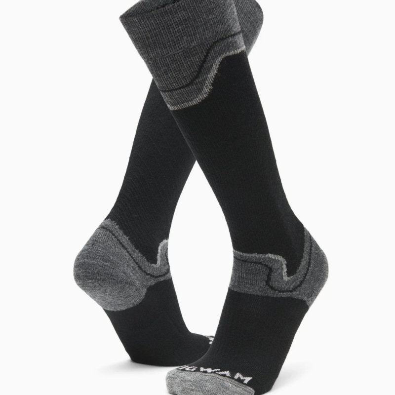 Wigwam Socks Snow Junkie (Black) Medium Socks
